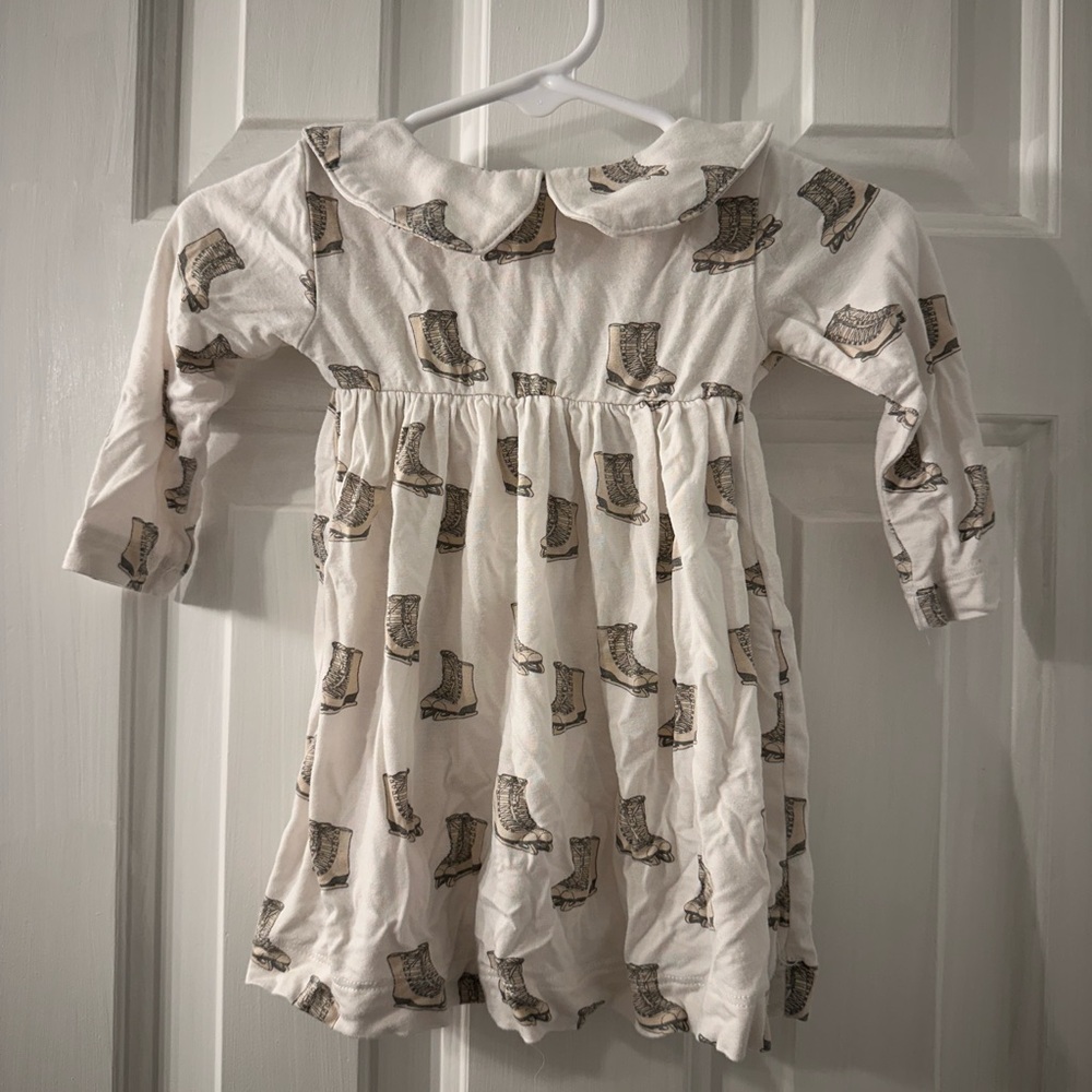 Kate Quinn Bamboo Dress with Roller Blades 3-6 months